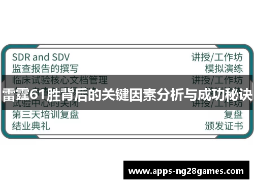 雷霆61胜背后的关键因素分析与成功秘诀